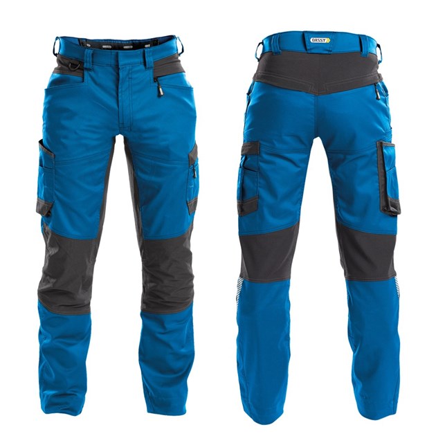 Dassy-RADNE HLAČE, HLAČE RADNE HELIX PLAVO/SIVE 50, 76,10 EUR, KOM, 32473, AKCIJA