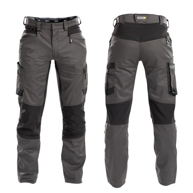 Dassy-RADNE HLAČE, HLAČE RADNE HELIX SIVO/CRNE 48, 76,10 EUR, KOM, 32800, AKCIJA