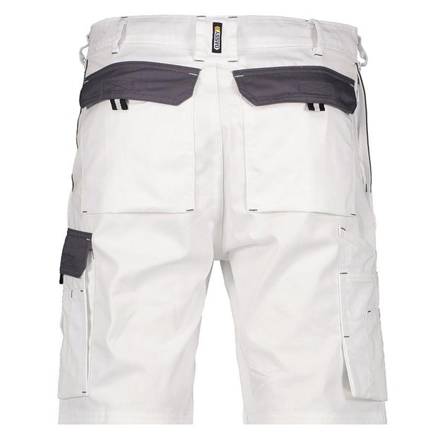 Dassy-RADNE HLAČE, HLAČE RADNE KRATKE ROMA BIJELO/SIVE 56, 31,14 EUR, KOM, 32657, AKCIJA