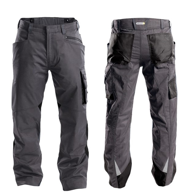 Dassy-RADNE HLAČE, HLAČE RADNE SPECTRUM SIVO/CRNE 58, 68,45 EUR, KOM, 15534, AKCIJA