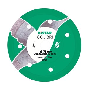 DISTAR COLIBRI REZNA PLOČA 76 MM
