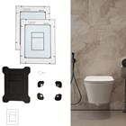 Edplit-EDPLIT SKRIVENI SUSTAVI, EDPLIT M3 POTISNA TIPKA SKRIVENA CRNA, 249,60 EUR, KOM, E10014, AKCIJA