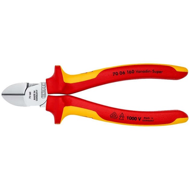 Knipex-KNIPEX KLIJEŠTA I OPREMA, KNIPEX BOČNA SJEČA 1000 V 160 MM, 35,75 EUR, KOM, 7006160, AKCIJA
