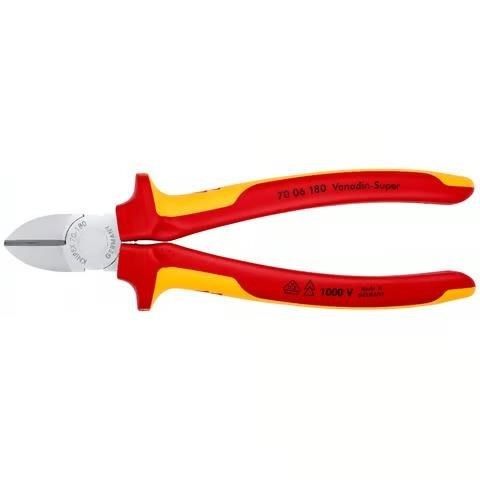 Knipex-KNIPEX KLIJEŠTA I OPREMA, KNIPEX KLIJEŠTA BOČNA SJEČA 1000 V 180 MM, 38,25 EUR, KOM, 7006180, AKCIJA