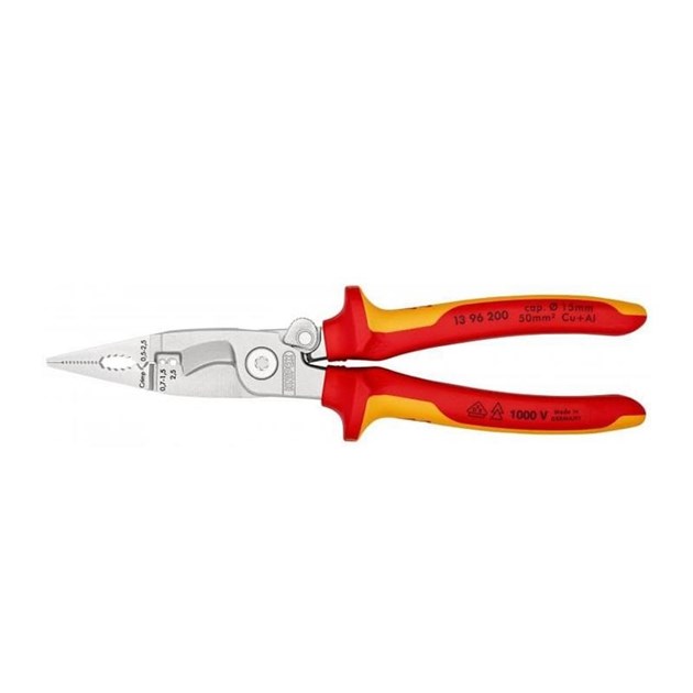 Knipex-KNIPEX KLIJEŠTA I OPREMA, KNIPEX KLIJEŠTA ELEKTRO. MULTIF. S KOČNICOM VDE, 69,45 EUR, KOM, 1396200, AKCIJA
