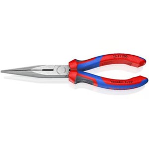 KNIPEX KLIJEŠTA POLUOKRUGLA ŠPIC RAVNA 200 MM