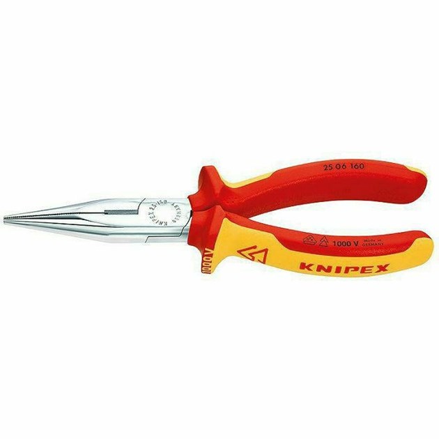 Knipex-KNIPEX KLIJEŠTA I OPREMA, KNIPEX KLIJEŠTA POLUOKRUGLA ŠPIC 1000 V 160 MM, 32,25 EUR, KOM, 2506160, AKCIJA