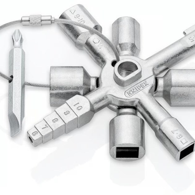 Knipex-KNIPEX KLIJEŠTA I OPREMA, KNIPEX KLJUČ KOMBINIRANI ZA ORMARE, 34,95 EUR, KOM, 001101, AKCIJA