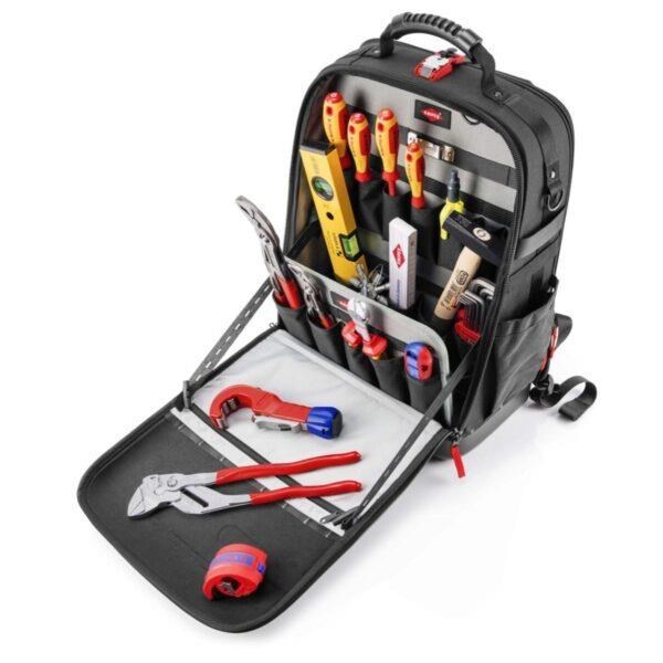 Knipex-KNIPEX KLIJEŠTA I OPREMA, KNIPEX RUKSAK ZA ALAT VODOINSTALATERSKI 17 KOM, 888,25 EUR, KOM, 002150S, AKCIJA