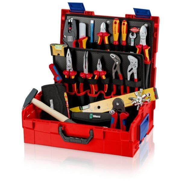 Knipex-KNIPEX KLIJEŠTA I OPREMA, KNIPEX SET ALATA ELEKTRIČARSKI U L-BOXX 65 KOM, 1.391,88 EUR, KOM, 002119LBE, AKCIJA