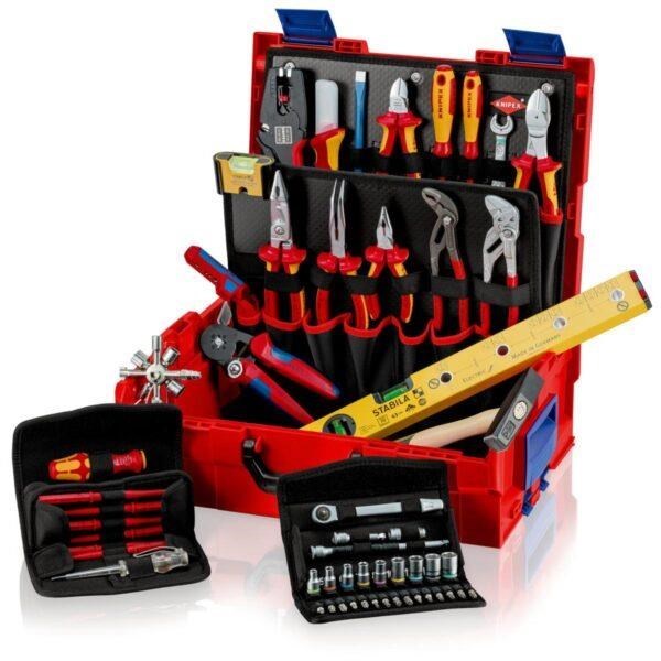 Knipex-KNIPEX KLIJEŠTA I OPREMA, KNIPEX SET ALATA ELEKTRIČARSKI U L-BOXX 65 KOM, 1.391,88 EUR, KOM, 002119LBE, AKCIJA