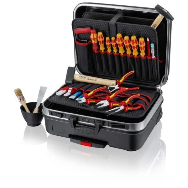 Knipex-KNIPEX KLIJEŠTA I OPREMA, KNIPEX SET ALATA ZA ELEKTRIČARE U KOFERU, 705,50 EUR, KOM, 002106HLS, AKCIJA