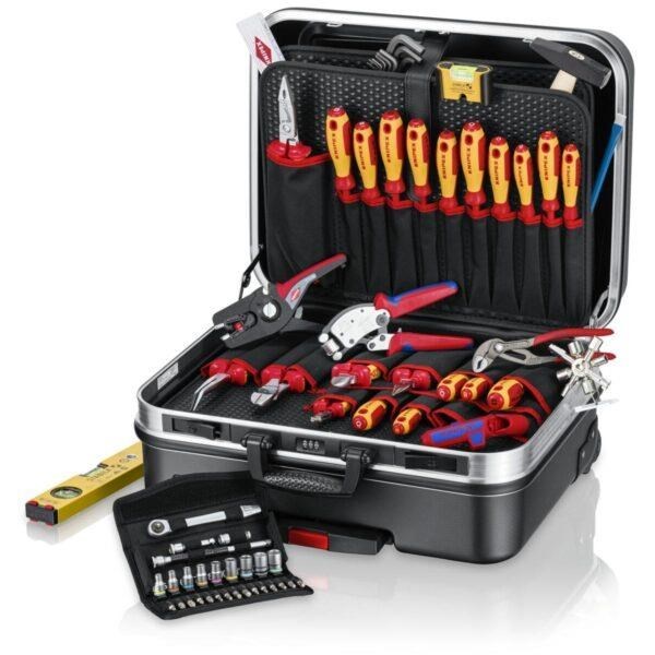 Knipex-KNIPEX KLIJEŠTA I OPREMA, KNIPEX SET ALATA ZA ELEKTRIČARE U KOFERU 68 KOM, 1.552,31 EUR, KOM, 002106, AKCIJA