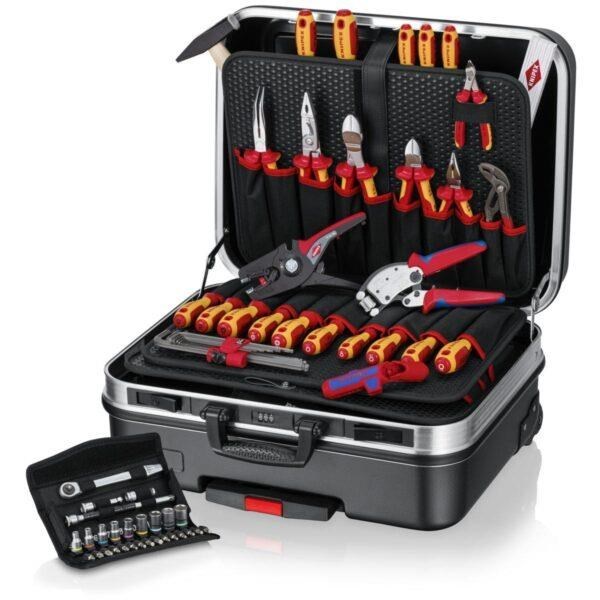 Knipex-KNIPEX KLIJEŠTA I OPREMA, KNIPEX SET ALATA ZA ELEKTRIČARE U KOFERU 68 KOM, 1.552,31 EUR, KOM, 002106, AKCIJA