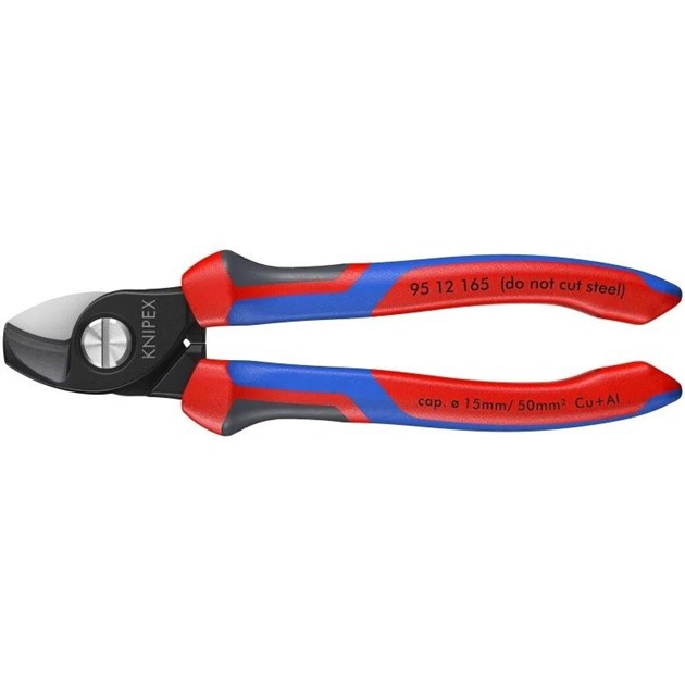 Knipex-KNIPEX KLIJEŠTA I OPREMA, KNIPEX ŠKARE 165 MM ZA KABELE 50 MM2, 38,05 EUR, KOM, 9512165, AKCIJA
