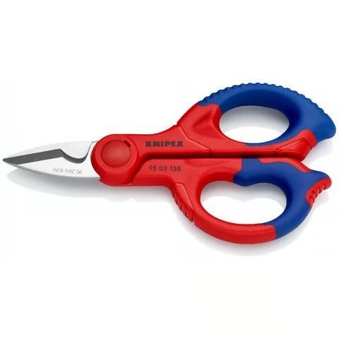 Knipex-KNIPEX KLIJEŠTA I OPREMA, KNIPEX ŠKARE ELEKTRONIČARSKE 155 MM, 23,40 EUR, KOM, 9505155SB, AKCIJA