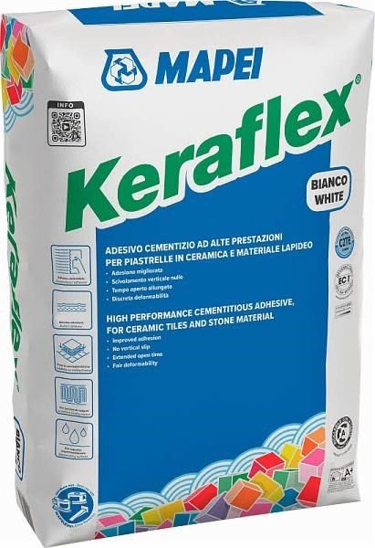 Mapei-CEMENTNA LJEPILA, MAPEI KERAFLEX BIJELI 25 KG, 17,58 EUR, KG, 1M17B/25, AKCIJA