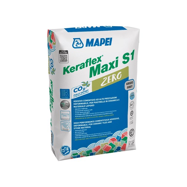 Mapei-CEMENTNA LJEPILA, MAPEI KERAFLEX MAXI S1 ZERO SIVO 25 KG, 23,44 EUR, KG, 1202425, AKCIJA