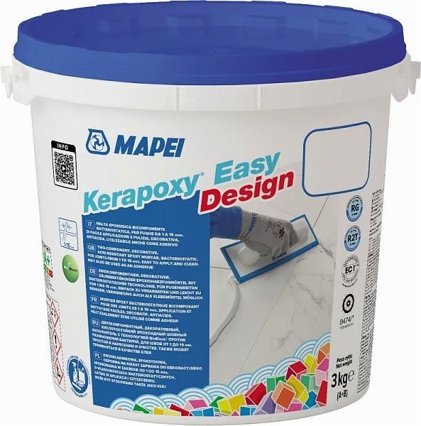 Mapei-EPOXY FUGIRNE MASE, MAPEI KERAPOXY EASY DESIGN N.100 3 KG, 39,38 EUR, KG, 1M25100/3, AKCIJA