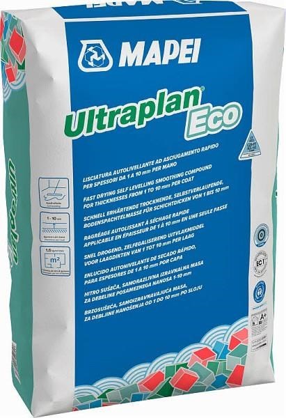 Mapei-NIVELIR MASE, MAPEI ULTRAPLAN ECO 23 KG, 24,80 EUR, KG, 1M61/23, AKCIJA