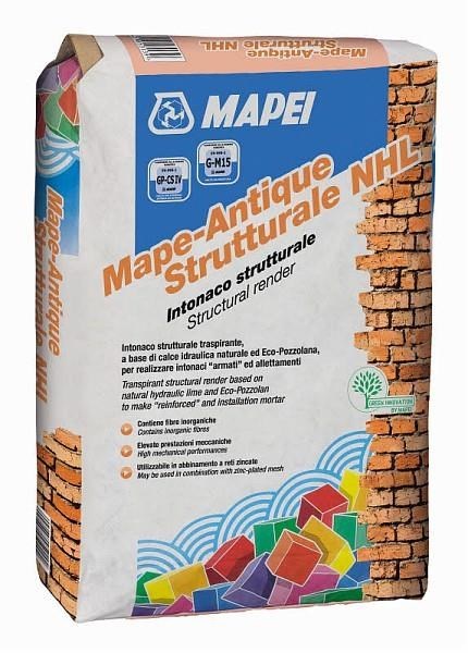 Mapei-PROIZVODI ZA OJAČANJE KONSTRUKCIJA, MAPEI MAPE-ANTIQUE NHL ECO STRUTTURALE 25 KG, 23,44 EUR, KG, 188425, AKCIJA