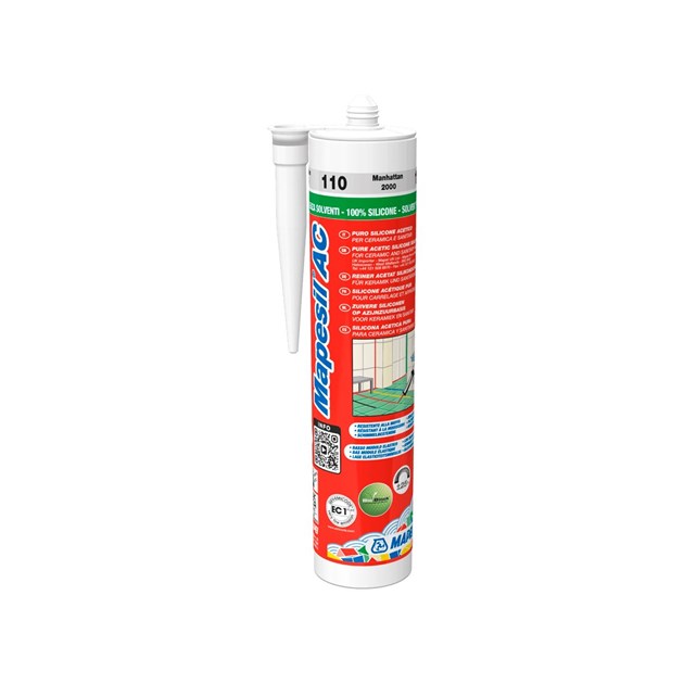 Mapei-SANITARNI SILIKONI, MAPEI MAPESIL AC N.137 310 ML, 9,09 EUR, KOM, 1M40137, AKCIJA