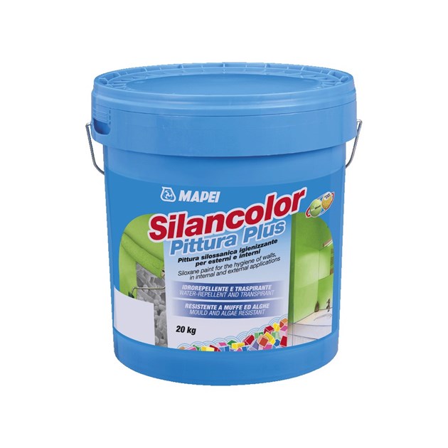 Mapei-ŽBUKE I MATERIJALI PROTIV VLAGE, MAPEI SILANCOLOR PLUS BOJA BIJELA 20 L, 121,88 EUR, KG, 7J000020, AKCIJA