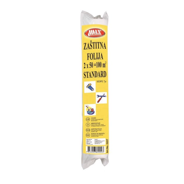 Max-OPREMA ZA LIČENJE, FOLIJA PVC 2X50M, 4,65 EUR, KOM, 32270, AKCIJA