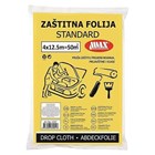 Max-OPREMA ZA LIČENJE, FOLIJA PVC 4X12.5 M BASIC, 1,69 EUR, KOM, 1357.1, AKCIJA