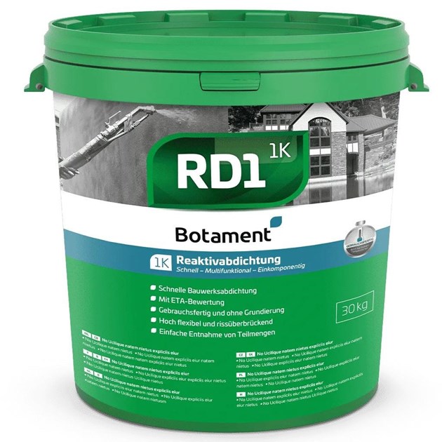 MC Bauchemie-TEKUĆE HIDROIZOLACIJE, MC BOTAMENT RD 1 30KG, 207,56 EUR, KG, BOTRD130, AKCIJA