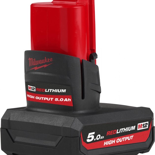 MILWAUKEE-BATERIJE, MILWAUKEE AKUMULATOR M12HB5, 84,60 EUR, KOM, 4932480165, AKCIJA