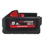 MILWAUKEE-BATERIJE, MILWAUKEE AKUMULATOR M18HB5.5, 193,18 EUR, KOM, 4932464712