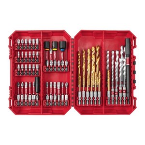 MILWAUKEE BIT UDARNI I SVRDLA SHOCKWAVE SET 74 KOM