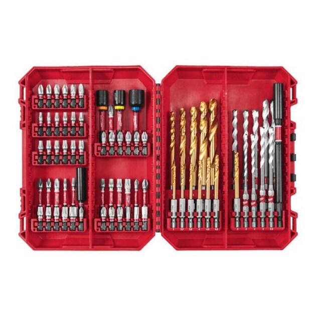 MILWAUKEE-BITOVI I ADAPTERI ZA BITOVE, MILWAUKEE BIT UDARNI I SVRDLA SHOCKWAVE SET 74 KOM, 148,74 EUR, KOM, 4932501308