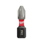 MILWAUKEE-BITOVI I ADAPTERI ZA BITOVE, MILWAUKEE BIT SHOCKWAVE PH2 25MM-2 KOM, 2,44 EUR, KOM, 4932430852