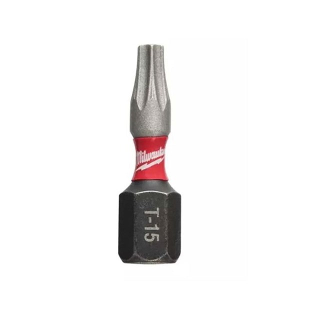 MILWAUKEE-BITOVI I ADAPTERI ZA BITOVE, MILWAUKEE BIT SHOCKWAVE TX15 25MM-2 KOM, 2,44 EUR, KOM, 4932430872