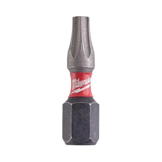 MILWAUKEE-BITOVI I ADAPTERI ZA BITOVE, MILWAUKEE BIT SCHOCKWAVE TX20 25MM-2 KOM, 2,44 EUR, KOM, 4932430874