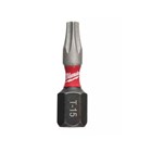 MILWAUKEE-BITOVI I ADAPTERI ZA BITOVE, MWMILWAUKEE BIT SHOCKWAVE TX15 25MM-2 KOM, 1,95 EUR, KOM, 4932430872, AKCIJA
