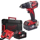 MILWAUKEE-BUŠILICE, MILWAUKEE AKU BUŠILICA SET M18CBLDD-402C, 426,89 EUR, KOM, 4933464539, AKCIJA