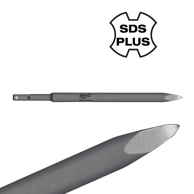 MILWAUKEE-DLIJETA, MILWAUKEE DLIJETLO PLOSNATO SDS+ 250MM, 13,13 EUR, KOM, 4932339625