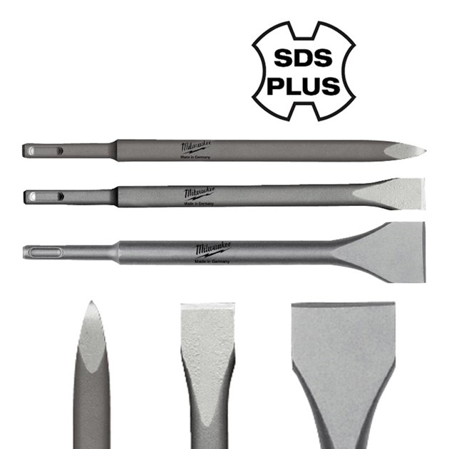 MILWAUKEE-DLIJETA, MILWAUKEE SET DIJETLA SDS+ 3 KOM, 34,18 EUR, KOM, 4932430001, AKCIJA