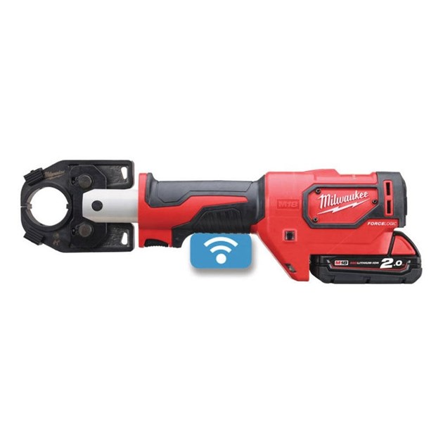 MILWAUKEE-ELEKTRIČARSKI ALATI, MILWAUKEE AKU KLJEŠTA ZA KRIMPANJE SET M18HCCT-201C, 1.866,38 EUR, KOM, 4933451194, AKCIJA