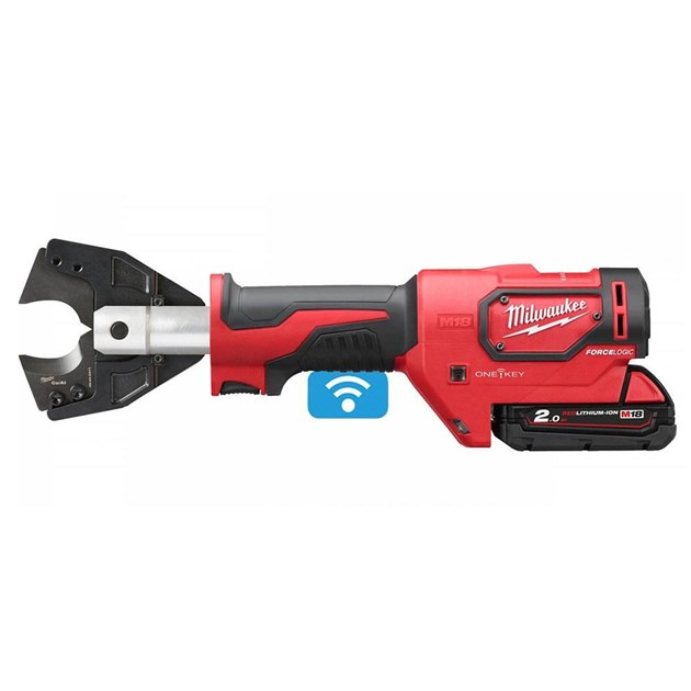 MILWAUKEE-ELEKTRIČARSKI ALATI, MILWAUKEE AKU REZAČ KABLOVA M18ONEHCC-201C CU/AL, 1.948,75 EUR, KOM, 4933464301