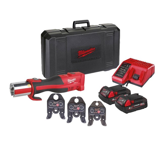 MILWAUKEE-FORCE LOGIC, MILWAUKEE AKU ALAT ZA PREŠANJE M18BLHPT-202C M-SET, 2.980,13 EUR, KOM, 4933451133, AKCIJA