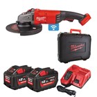 MILWAUKEE-KUTNE BRUSILICE 230 MM, MILWAUKEE AKU BRUSILICA SET M18ONEFLAG230XPDB-122C, 1.315,13 EUR, KOM, 4933478783, AKCIJA