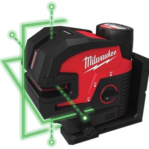 MILWAUKEE AKU LASER SET M12CLL4P-301C