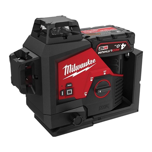 MILWAUKEE-LASERI, MILWAUKEE AKU LASERSKI NIVELIR SET M123PL-401C, 808,88 EUR, KOM, 4933478102, AKCIJA