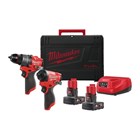 MILWAUKEE-M12 KOMPLETI ALATA, MILWAUKEE AKU SET ALATA M12FPP2A2-602X, 583,88 EUR, KOM, 4933480588, AKCIJA