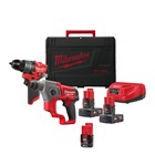 MILWAUKEE-M12 KOMPLETI ALATA, MILWAUKEE AKU SET ALATA M12FPP2F2-402X, 561,38 EUR, KOM, 4933480590, AKCIJA