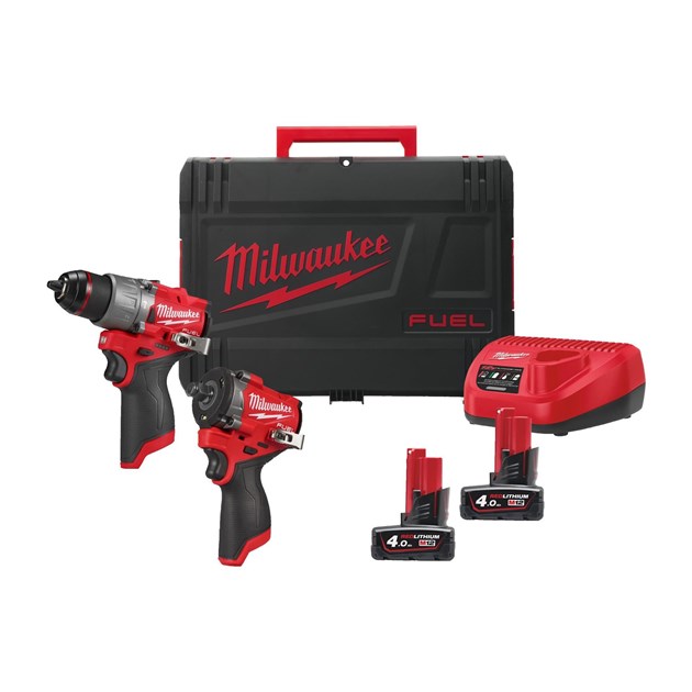 MILWAUKEE-M12 KOMPLETI ALATA, MILWAUKEE AKU SET ALATA M12FPP2X2-402X, 561,38 EUR, KOM, 4933498741, AKCIJA